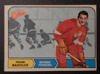 #ad 1968 69 OPC O PEE CHEE NHL #31 FRANK MAHOVLICH EX DETROIT RED WINGS HOCKEY Card $33.99