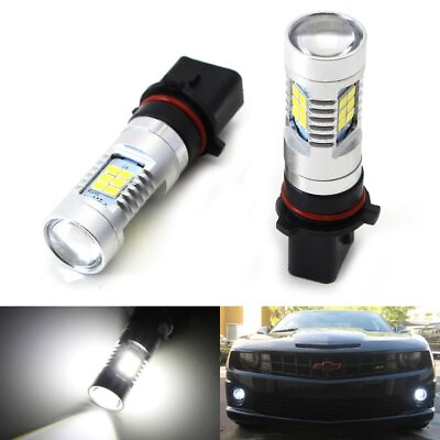 #ad Xenon White 21 SMD P13W LED Bulbs For Driving DRL Lamps or Fog Light Replacement $18.89