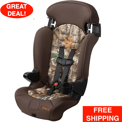 #ad Convertible Car Seat Baby Booster 2 in 1 Toddler Highback Travel Safety RealTree $65.99