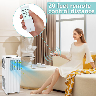 #ad 8000 BTU Portable 3 in 1 Air Cooler Air Conditioner with Dehumidifier amp; Fan Mode $191.28