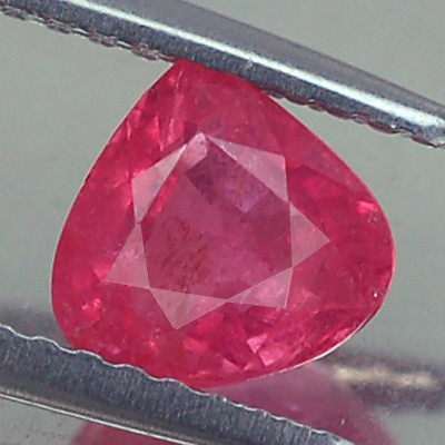 #ad 1.14CT CERTIFIED UNHEATED UNTREATED PEAR RED RUBY NATURAL $199.00