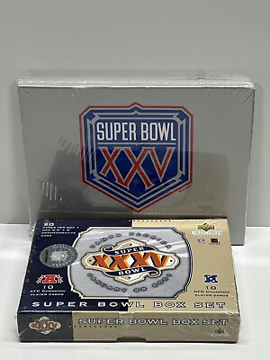 #ad New Upper Deck Super Bowl XXXV Box Set Baltimore Ravens vs New York Giants 2001 $49.49