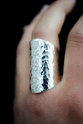 #ad 925 Sterling Silver Band amp;Statement Meditation Ring Handmade Ring All size m 75 $12.04