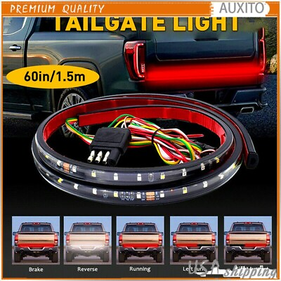 #ad 60quot; LED STRIP TAILGATE LIGHT BAR REVERSE BRAKE FOR CHEVY SIGNAL FORD DODGE TRUCK $13.99