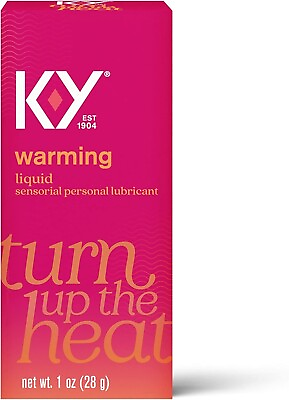 #ad K Y KY Warming Liquid Personal Lubricant For Men Women and Couples 1 FL OZ $7.49