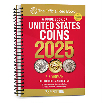 #ad A Guide Book of United States Coins quot;Red Bookquot; 2025 Spiral $14.36