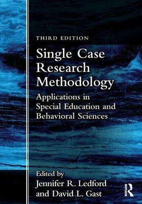 #ad Single Case Research Methodology : Applications in Special Education and... $23.00