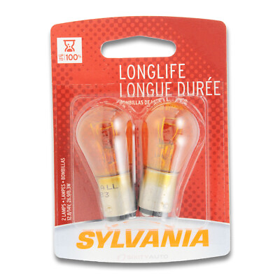 #ad Sylvania Long Life 2 Pack 1157ALL Light Bulb Side Marker Turn Signal tq $6.31