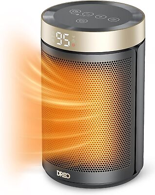 #ad Portable Electric Heaters for Indoor Use with Thermostat Digital Display 1500W $48.99