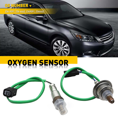 #ad 2PC Oxygen O2 Sensor Upamp;Downstream For Honda Accord 09 14 Acura TSX 2.4L 2344462 $37.04