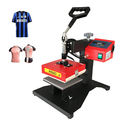 #ad DIY Digital Heat Press Machine Press Single Heater 5.9x5.9quot; Small Size Transfer $116.00