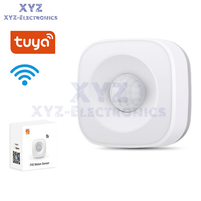 #ad Tuya ZigBee WiFi PIR Motion Sensor Human Body Infrared Detector Security Alarm $8.80