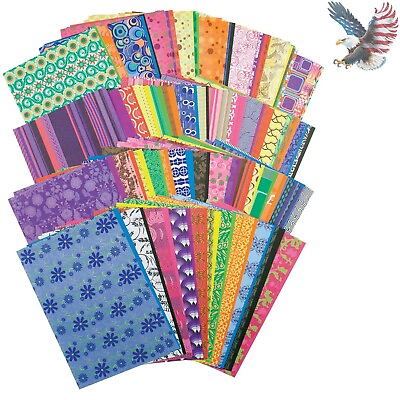 #ad Colorful Craft Essential 192 Sheets of Vibrant Decorative Paper for Scrapbooks $39.99