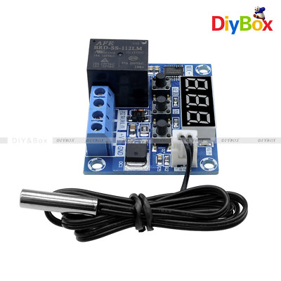 #ad DC12V Intelligent Digital Led Thermostat Temperature Controller Sensor 40 120°C $5.76