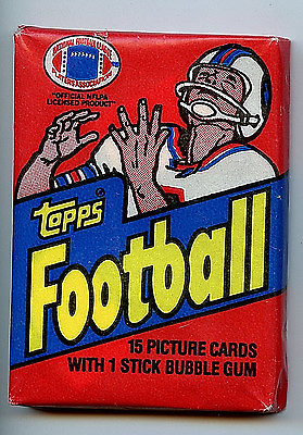 #ad #ad 1982 Topps NFL Football Trading Card Pack Sealed and Unopened New Pack Amricons $49.99