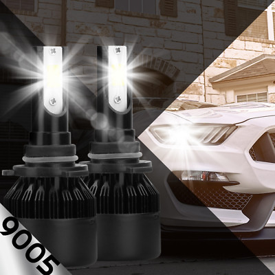 #ad 9005 HB3 6000K 2018 1800W 270000LM CREE LED Headlight Kit High Beam Bulbs Power $15.99