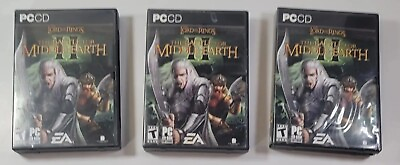 #ad Lord of the Rings Lot: The Battle for Middle earth II PC: Discs 2 6 and Cases* $18.70