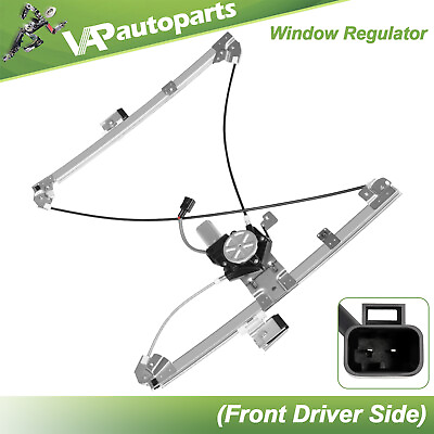 #ad For Chevrolet 1500 Chevy GMC Cadillac Front Left Power Window Regulator w Motor $31.49