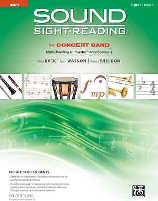 Sound Sight Reading for Concert Band Book 1: Music Reading and Performance C... $13.99