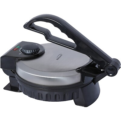#ad BRENTWOOD TS 127 Nonstick Electric Tortilla Maker 8 In. $41.50