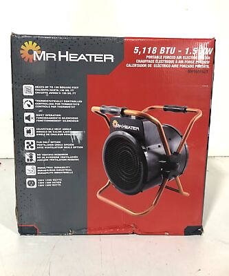 #ad Mr. Heater 5118 BTU Forced Air Portable Electric Heater MH165FAET $69.51