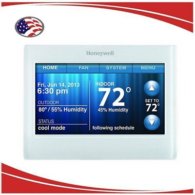 #ad Honeywell TH9320WF5003 WiFi Color Touchscreen Thermostat Requires C wire $168.78