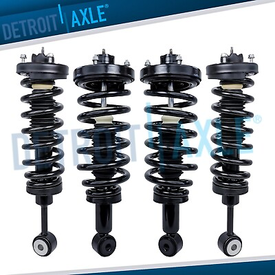 #ad Front Rear Struts w Coil Spring for 2003 2006 Ford Expedition Lincoln Navigator $306.38