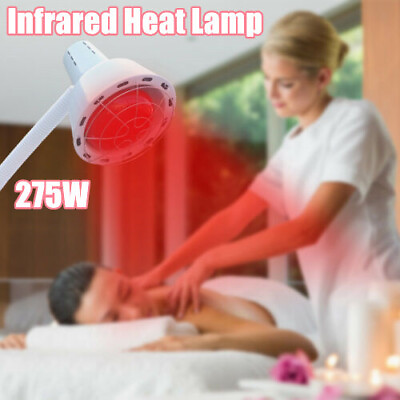 #ad 275W Near Infrared Heat Lamp Pain Red Standing LampInfraredLight Therapy Unisex $52.87