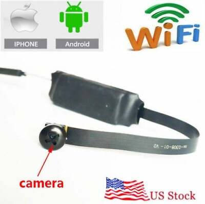 wireless Spy Mini WIFI IP 1080p HD DIY Hidden Screw pinhole HD Camera video DVR $48.88