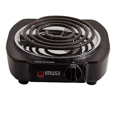 #ad Imusa Electric Single Black Burner with Temperature Knob 2.1 lbs，US $18.88