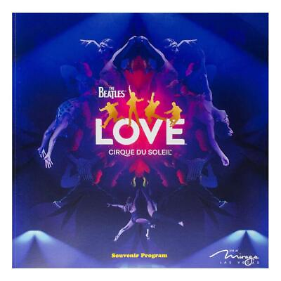 #ad The Beatles LOVE Souvenir Program Book Cirque du Soleil The Mirage Las Vegas $39.97