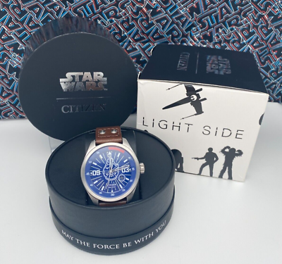 #ad CITIZEN ECO DRIVE STAR WARS MILLENNIUM FALCON LIMITED EDITION WATCH AW5009 03W $359.99
