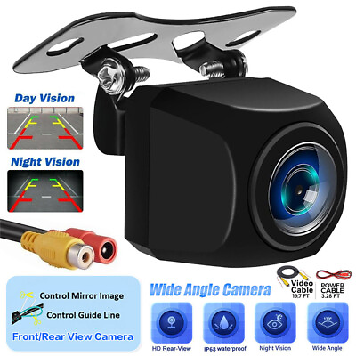 #ad HD Waterproof 170° Car Reverse Backup Night Vision Camera Rear View Parking Cam $12.69