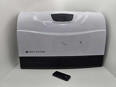 #ad Heat Storm HS 1500 PHX Infrared Electric Space Heater W Remote TESTED WORKS $50.00