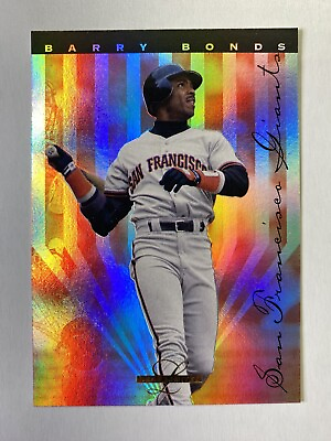#ad *** #x27;90s Vintage *** 1995 Leaf Limited Barry Bonds #11 Foil Baseball Card *** $8.50
