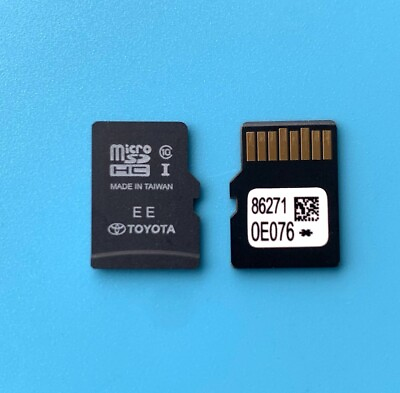 #ad 2024 NAVIGATION MICRO SD CARD FOR TOYOTA LATEST UPDATE 86271 0E076 USA CA $44.99