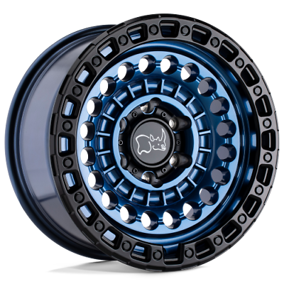 #ad Black Rhino 20x9.5 Wheel Blue Sentinel 8x6.5 12mm Aluminum Rim $444.00