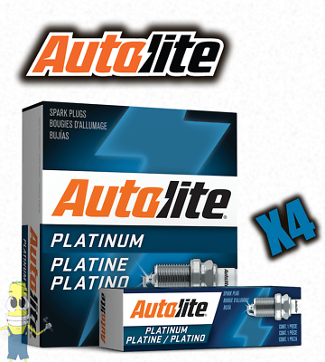 #ad Autolite AP46 Platinum Spark Plug Set of 4 $22.50