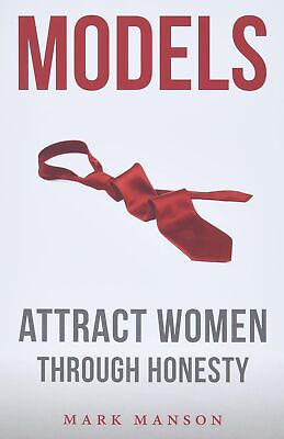 #ad models attract women through honesty paperback by mark manson $9.58