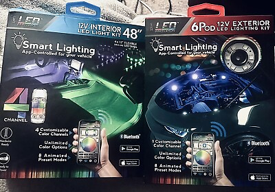 #ad Smart Lighting App Controller 4 Vehicle 2 Items: 1 Exterior amp; 1 Interior Light. $50.00