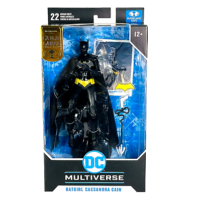 #ad McFarlane DC Multiverse Batgirl Cassandra Cain 7quot; Gold Label Target Figure NEW $32.99
