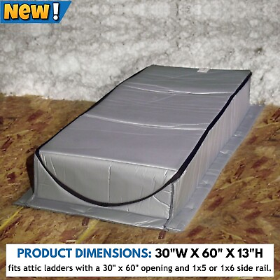 #ad Attic Access Door Pull Down Stairs Stairway Cover Insulation Tent 30quot;x 60quot;x 13quot; $389.74