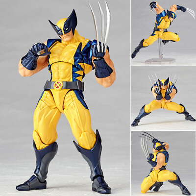 #ad SHF Anime Xman Wolverine 6quot; Model Kaiyodo Revoltech Amazing Yamaguchi Figure Toy $27.43