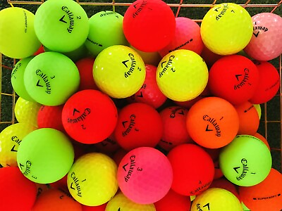 #ad 50 AAAA Callaway Assorted Color Used Golf Balls 5A 4A $58.99