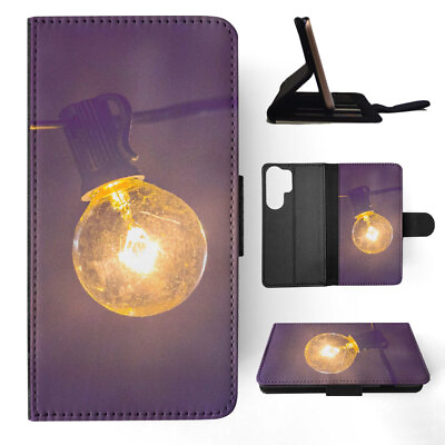 #ad FLIP CASE FOR SAMSUNG GALAXY COOL HIPSTER LIGHT BULB AU $19.95