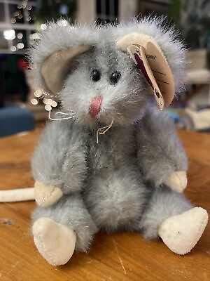 #ad Ty Beanie Baby Attic Treasure Squeaky Gray Mouse Style 6017 Plush Stuffed Animal $12.49