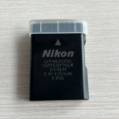 #ad Original Nikon EN EL14 Battery For D5500 D5600 D5300 D5200 D5100 D3300 P7700 $18.99