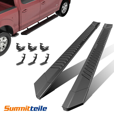 #ad 2PCS Running Boards Side Steps Nerf Bars For 2015 2024 Ford F 150 Super Cab $139.89