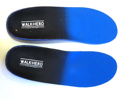 #ad Walk Hero Blue Comfort amp; Support Insoles Size 10 $14.55