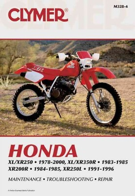 #ad Honda : XL XR250. 1978 2000 XL XR350R. 1983 1985 XR200R. 1984 1985 XR250L .... $53.98